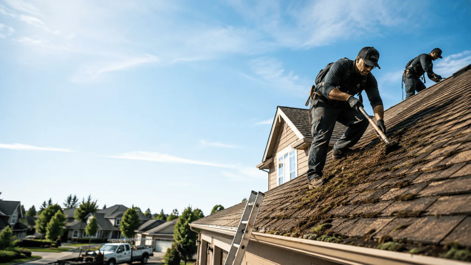 Roof Moss Removal in Amoret, MO near me